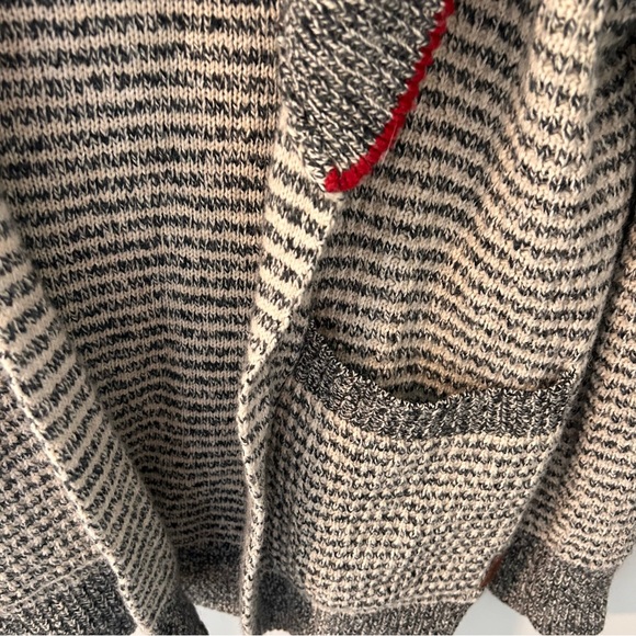 Roots Canada Shawl Collar Knit Cardigan Sweater – Wool Blend – Size M - Picture 4 of 8